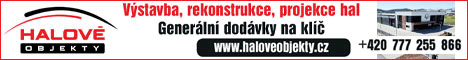 halové objekty a