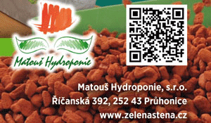 Matouš Hydroponie květinová výzdoba interiérů