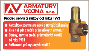 armatury vojna titulní banner