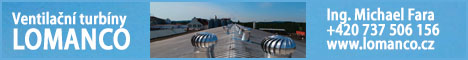 Ventilační turbíny LOMANCO