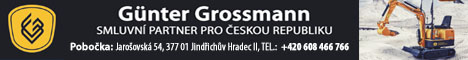 Minibagry a kolové nakladače Grossmann